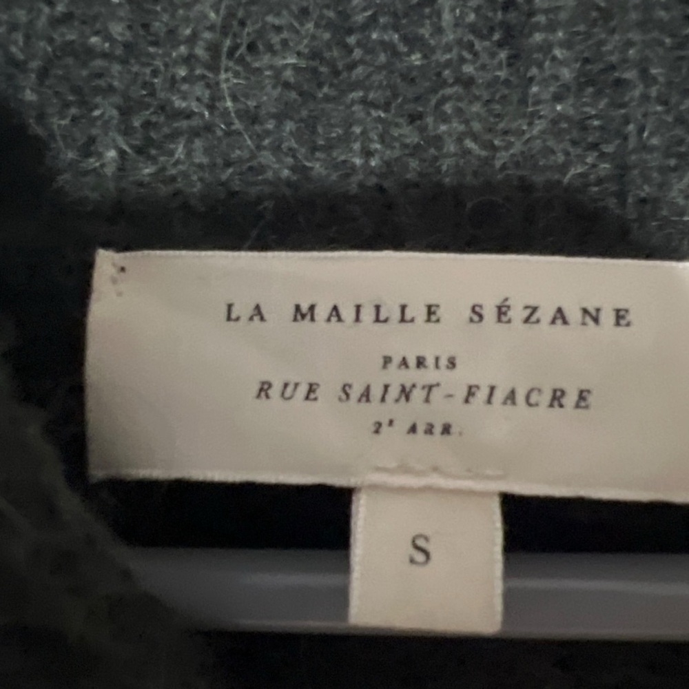 Sezane Multicolor Patterned Sweater - image 5